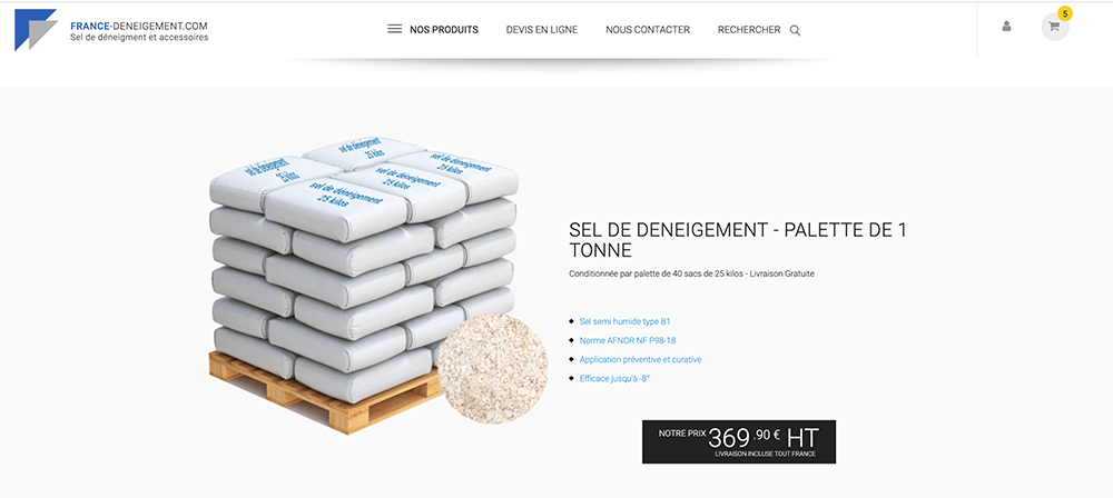 Neige et verglas: Des tonnes de sel répandues dans les rues de Reims